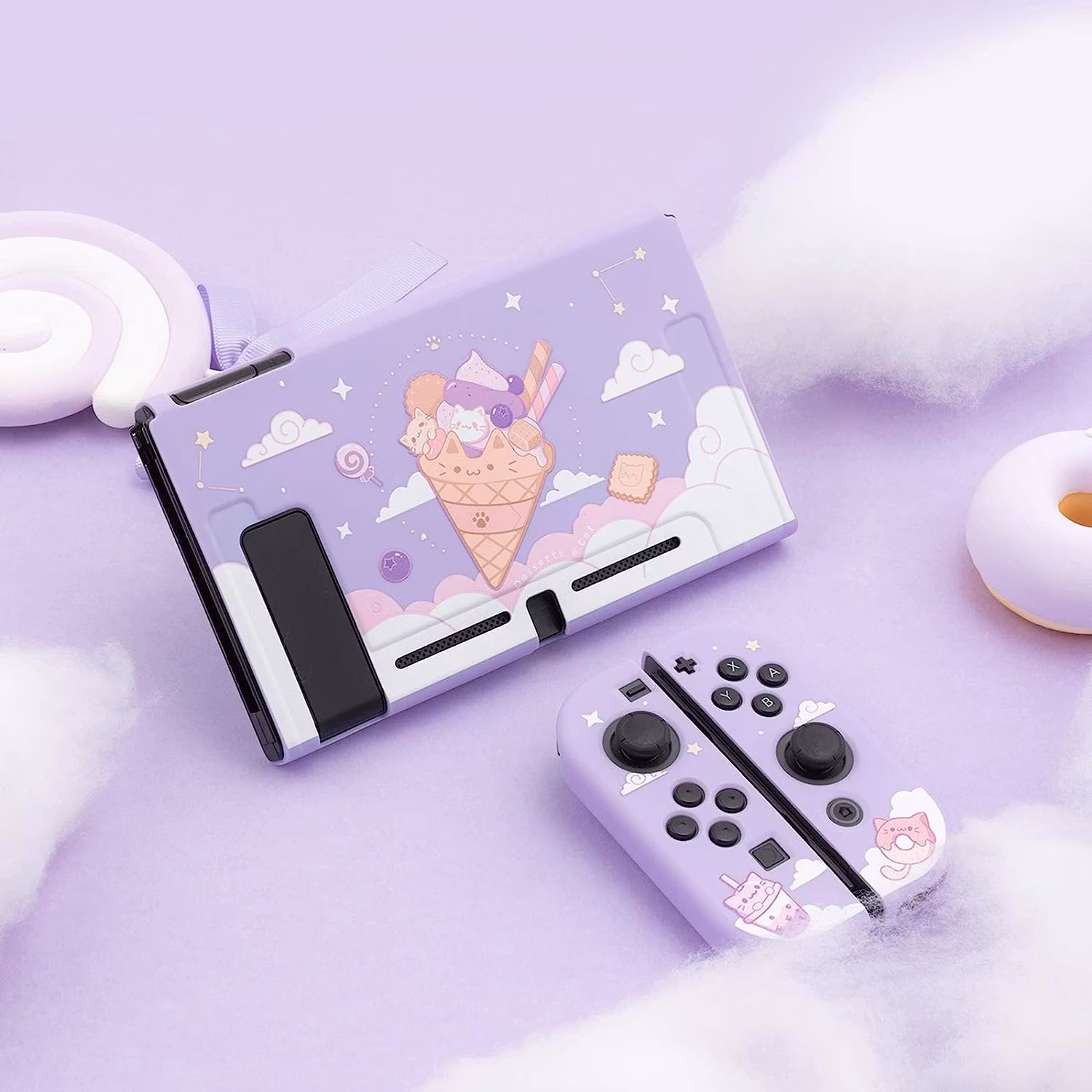 'Ice Cream Cat' Nintendo switch skal