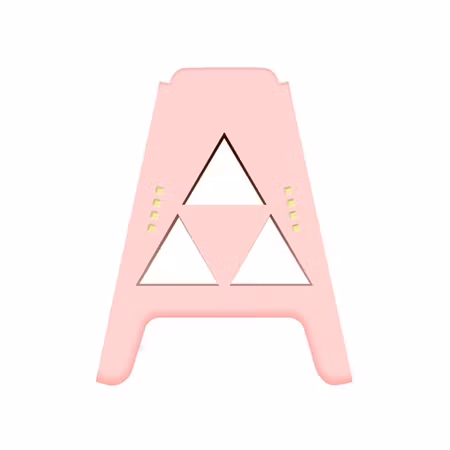 Rosa Joy-con Laddningsgrepp