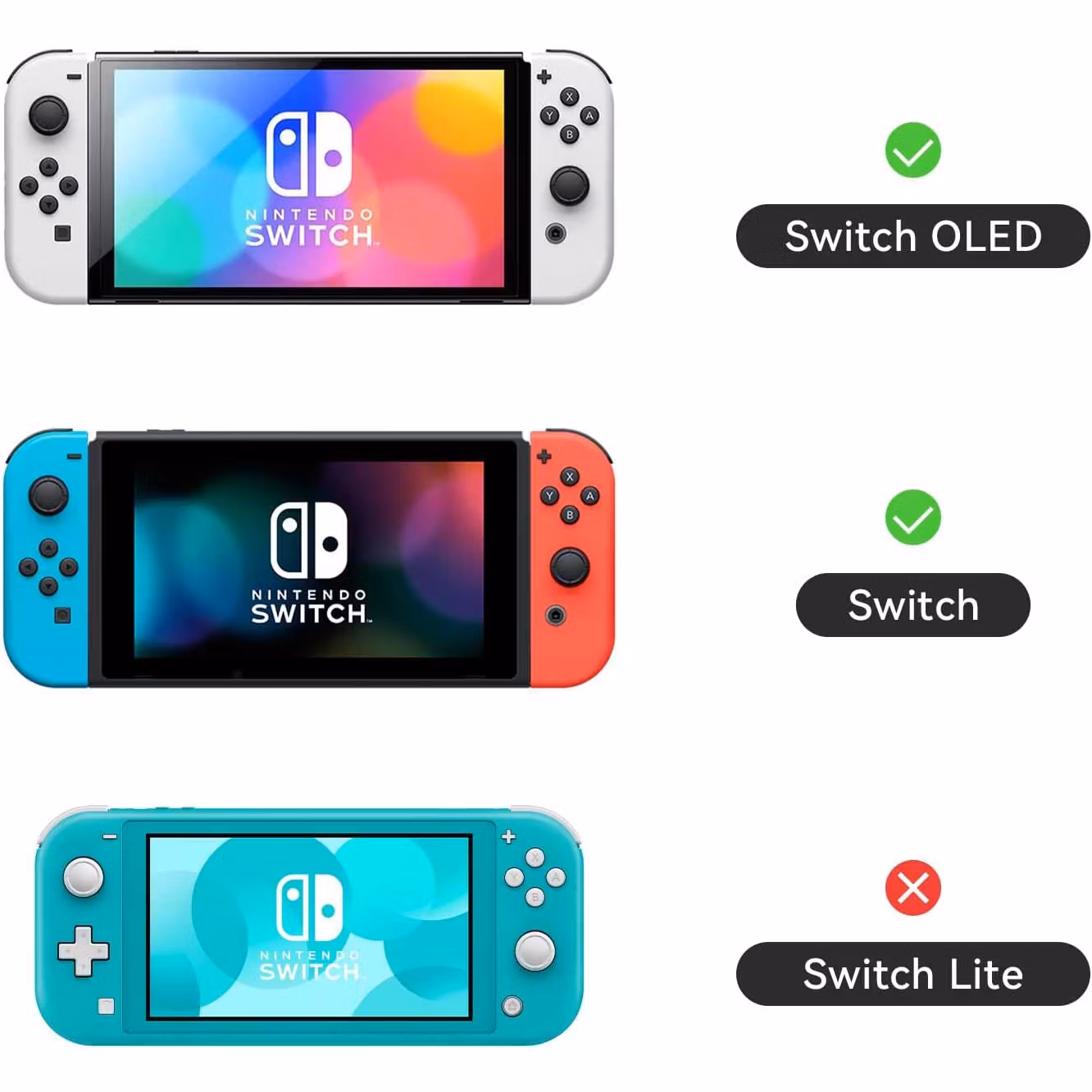 Rosa Joy-con Laddningsgrepp