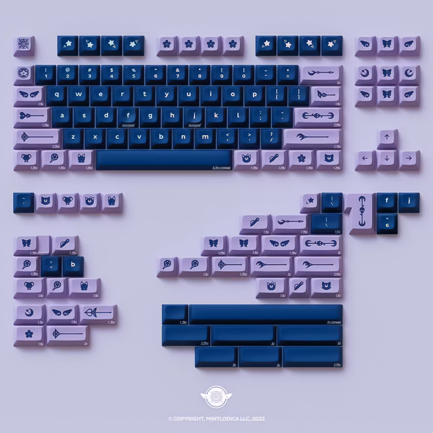 DSA 'Magic Girl' Keycap set