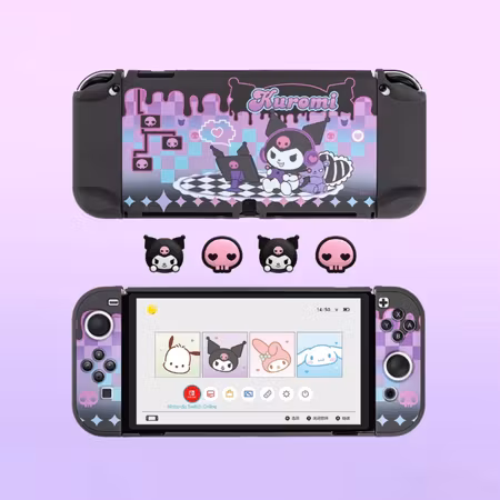 Kuromi Nintendo switch skal SET