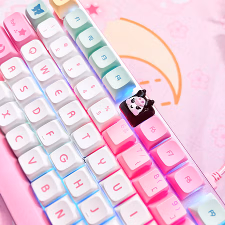 'Kuromi' Artisan keycap