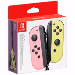 Nintendo Joy-Con Controller - Pastel Pink/Pastel Yellow