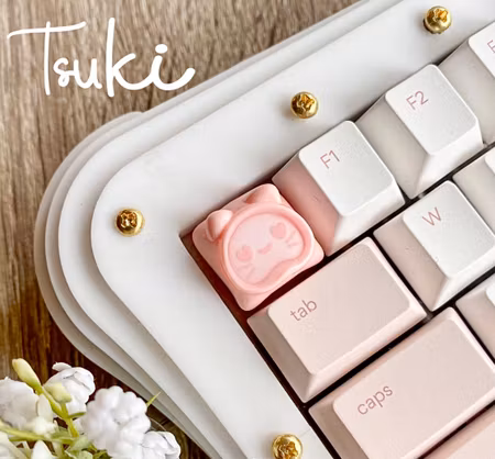'Tsuki' Artisan Keycap