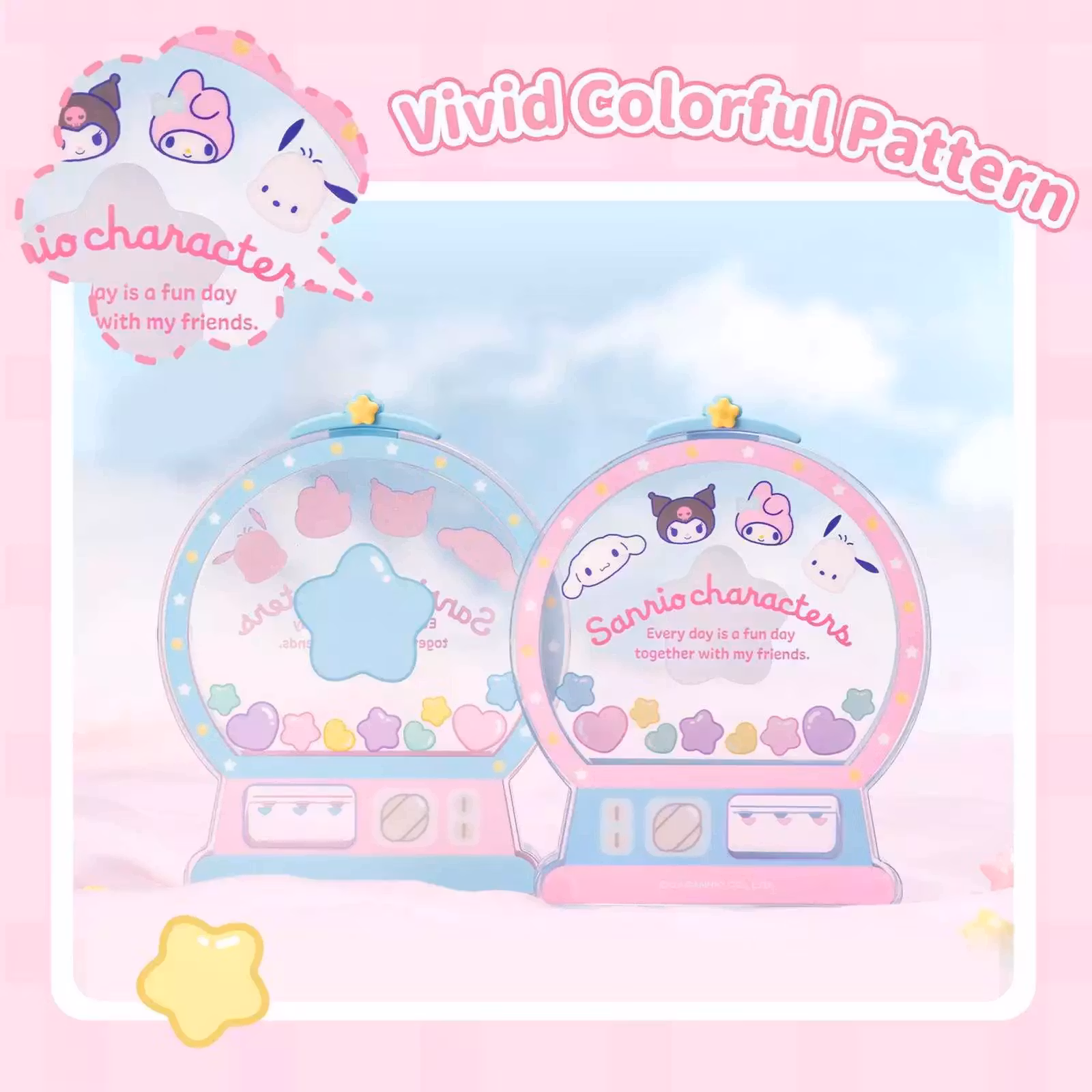 Sanrio Thumb grip storage