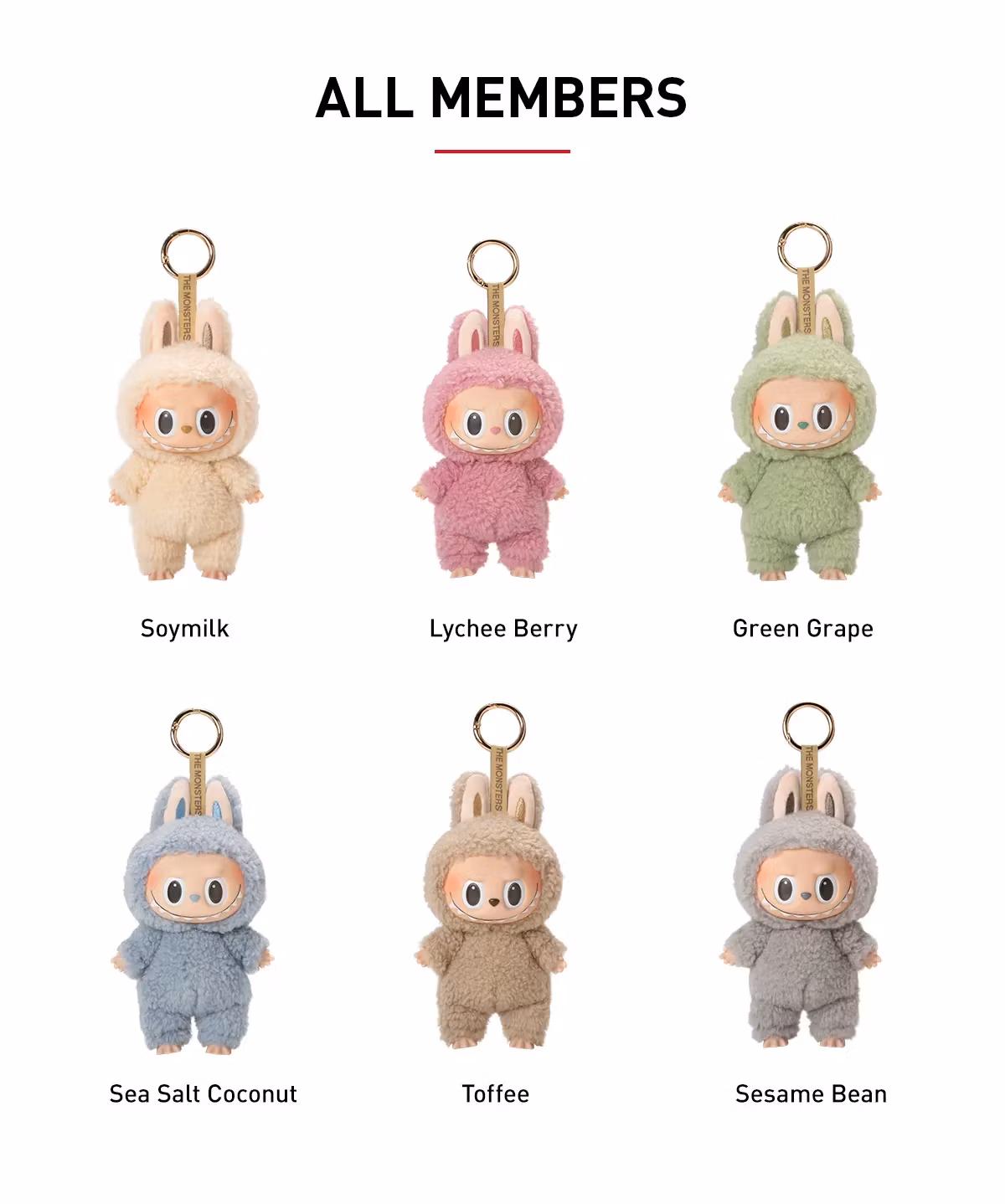 POP MART The monsters Labubu - Exciting Macaron Blind Box