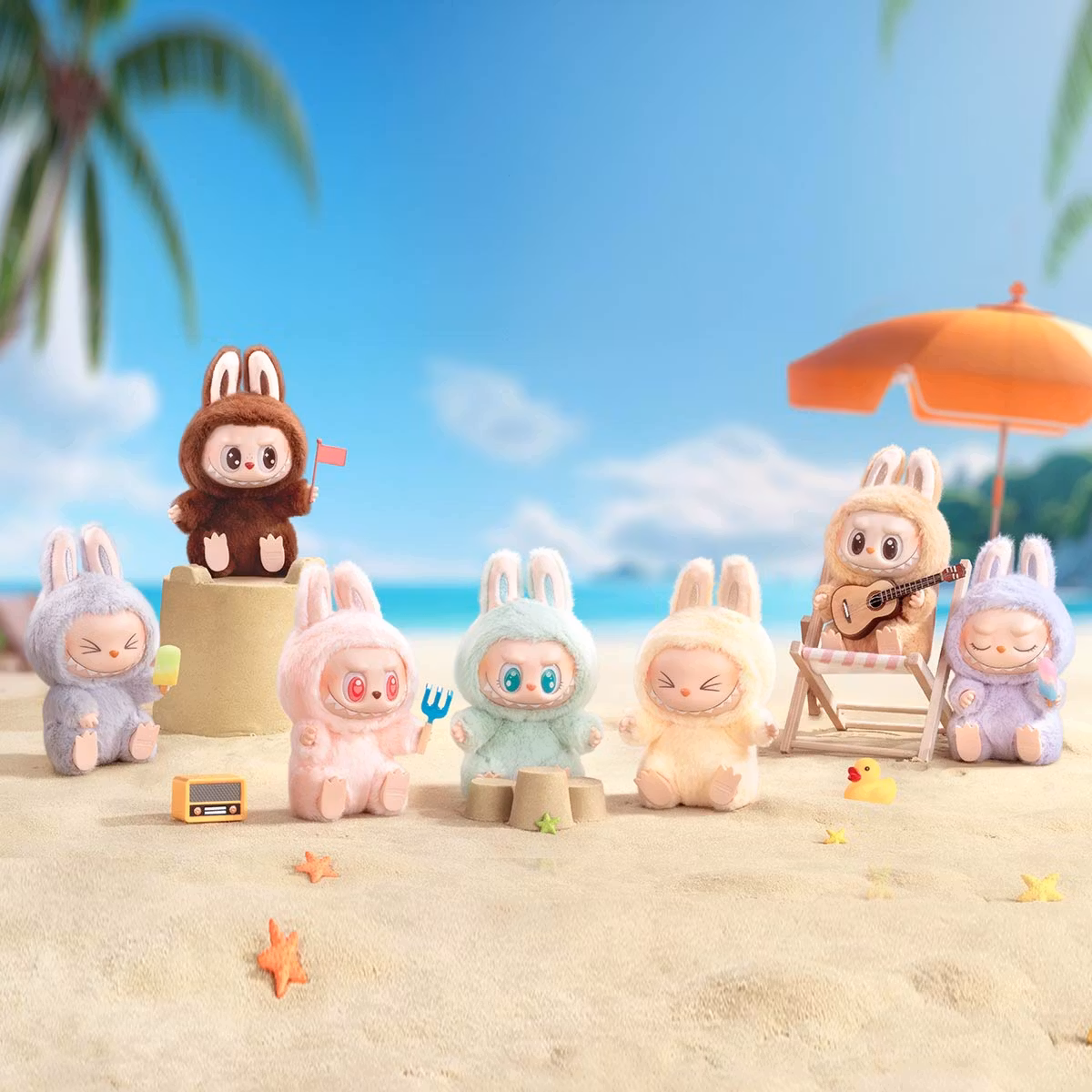 POP MART The monsters Labubu - Have a seat Blind Box