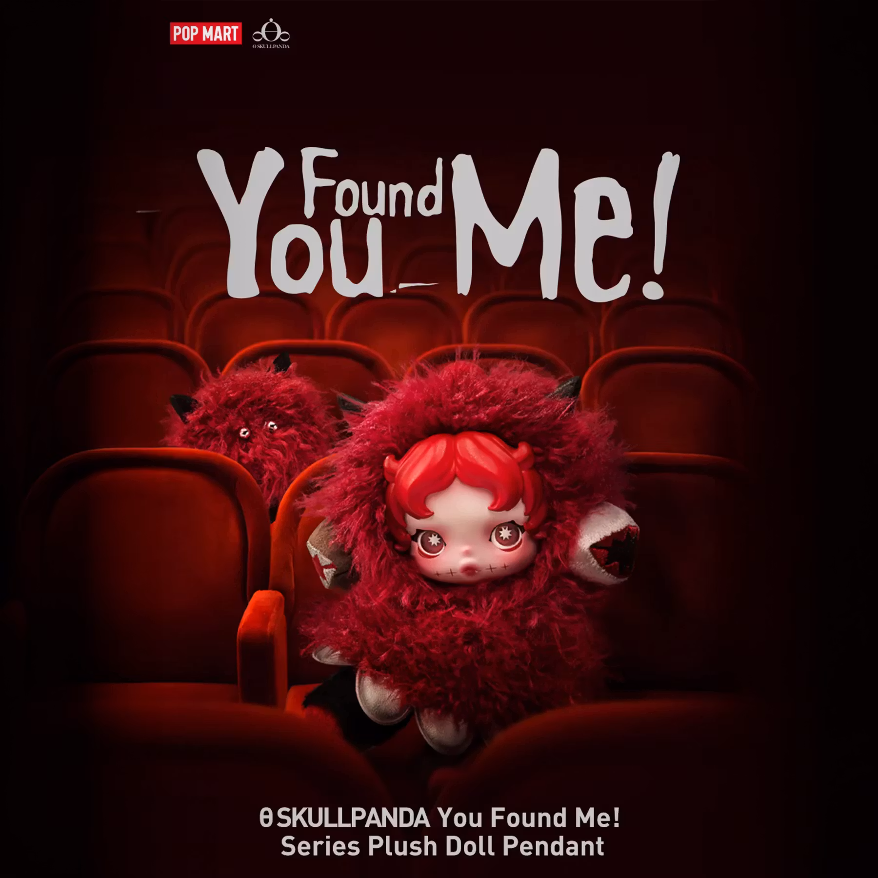 POP MART Skullpanda You found me! Serie Blind box