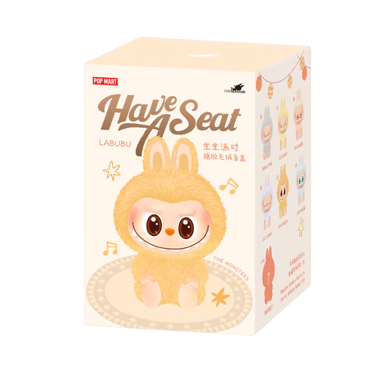 POP MART The monsters Labubu - Have a seat Blind Box
