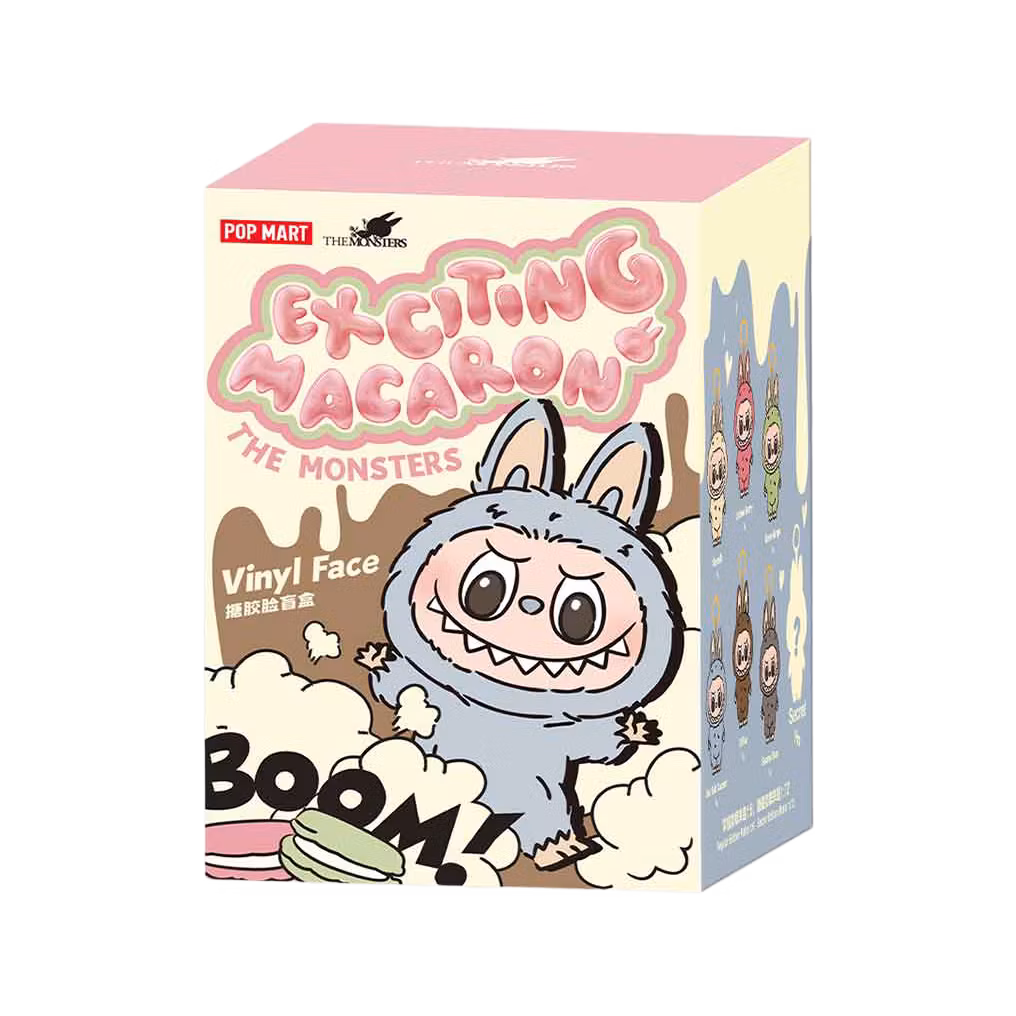 POP MART The monsters Labubu - Exciting Macaron Blind Box