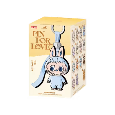 THE MONSTERS Pin for Love Series-Vinyl Plush Pendant Blind Box A-M