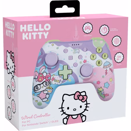Konix Nintendo Switch wired controller (Hello Kitty)