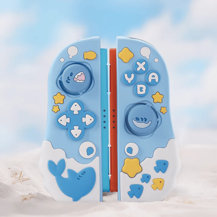 'Shark party' Nintendo switch 2 joy-con skal