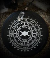 Wheel Of The Year Kristallnät 20 cm | Guld