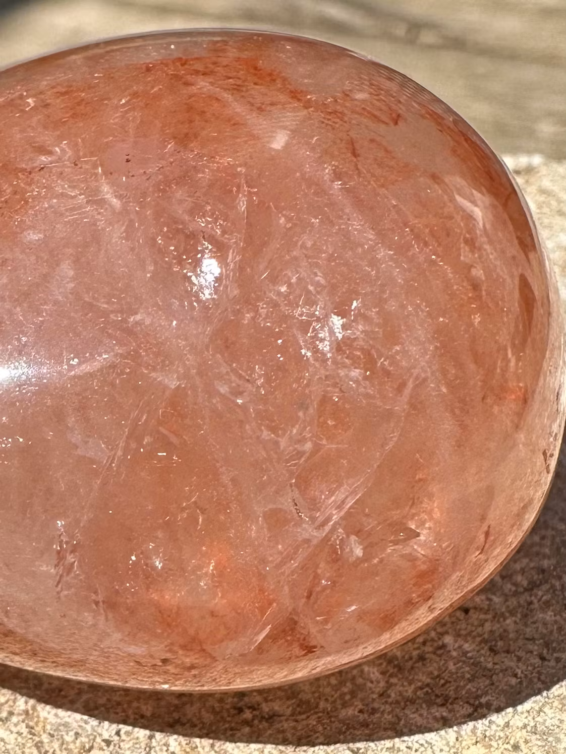 Fire Quartz Handsten