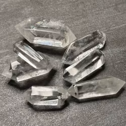 Bergkristall Dubbelterminerad