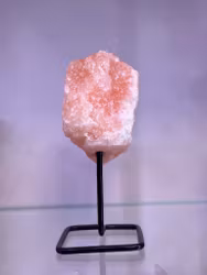 Rå Orange Kalcit på ställ, 5