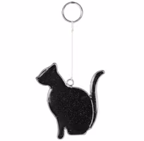 Solfångare | Mystical Black Cat
