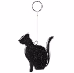 Solfångare | Mystical Black Cat