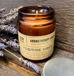 Aromaterapi Sojavax Ljus | POSITIVE VIBES