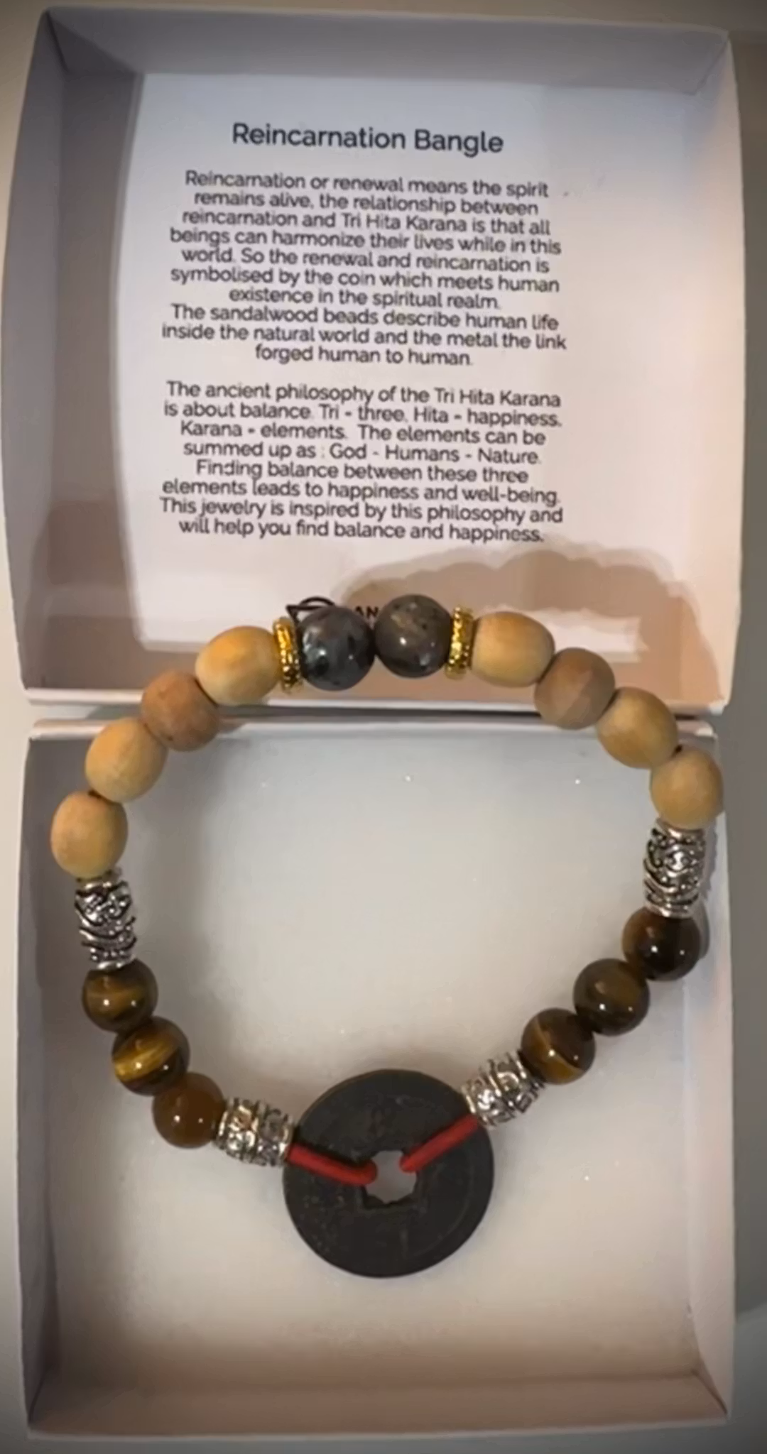 Tri Hita Karana Armband REINCARNATION | Indonesien