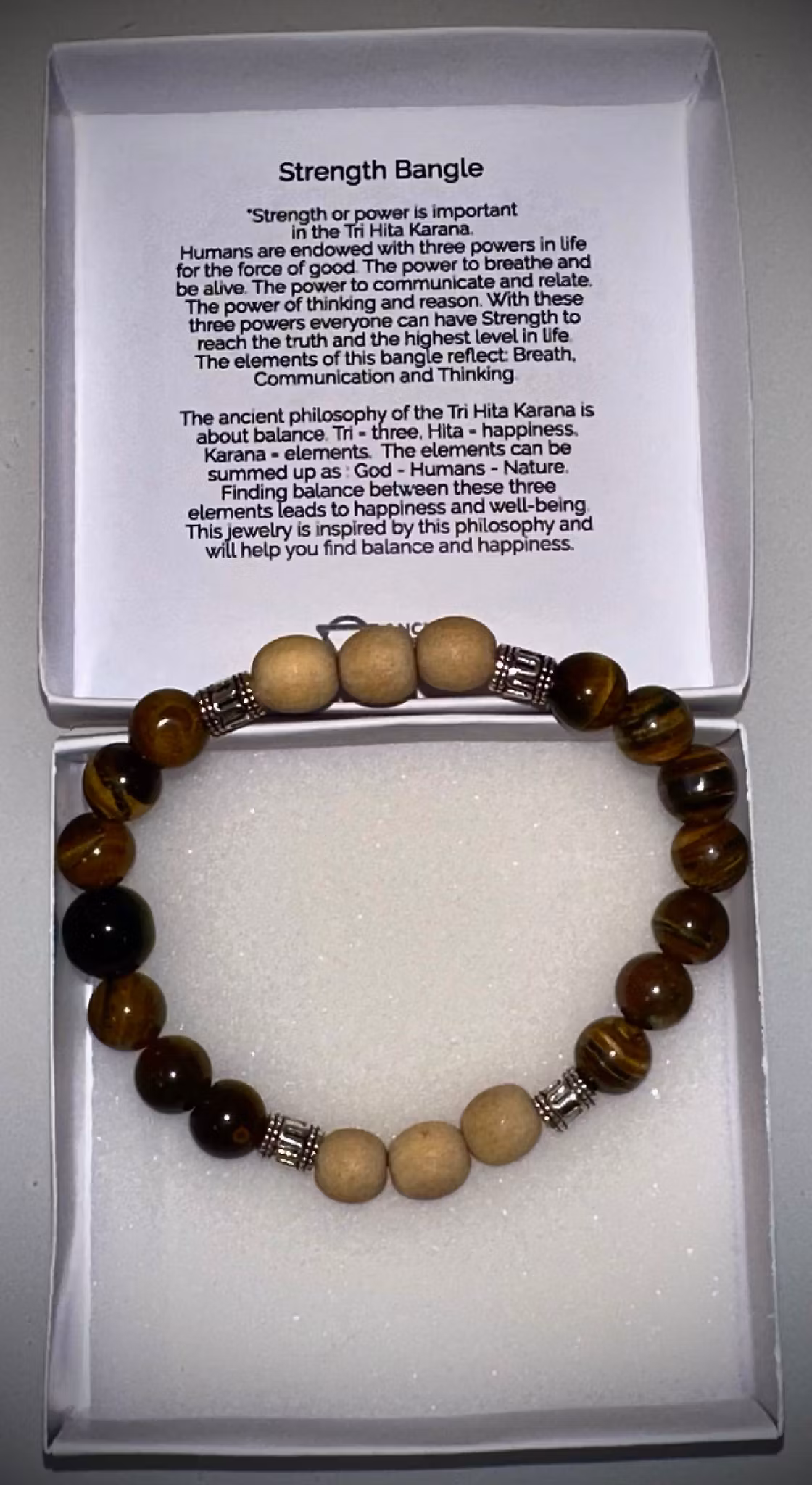 Tri Hita Karana Armband STRENGTH | Indonesien