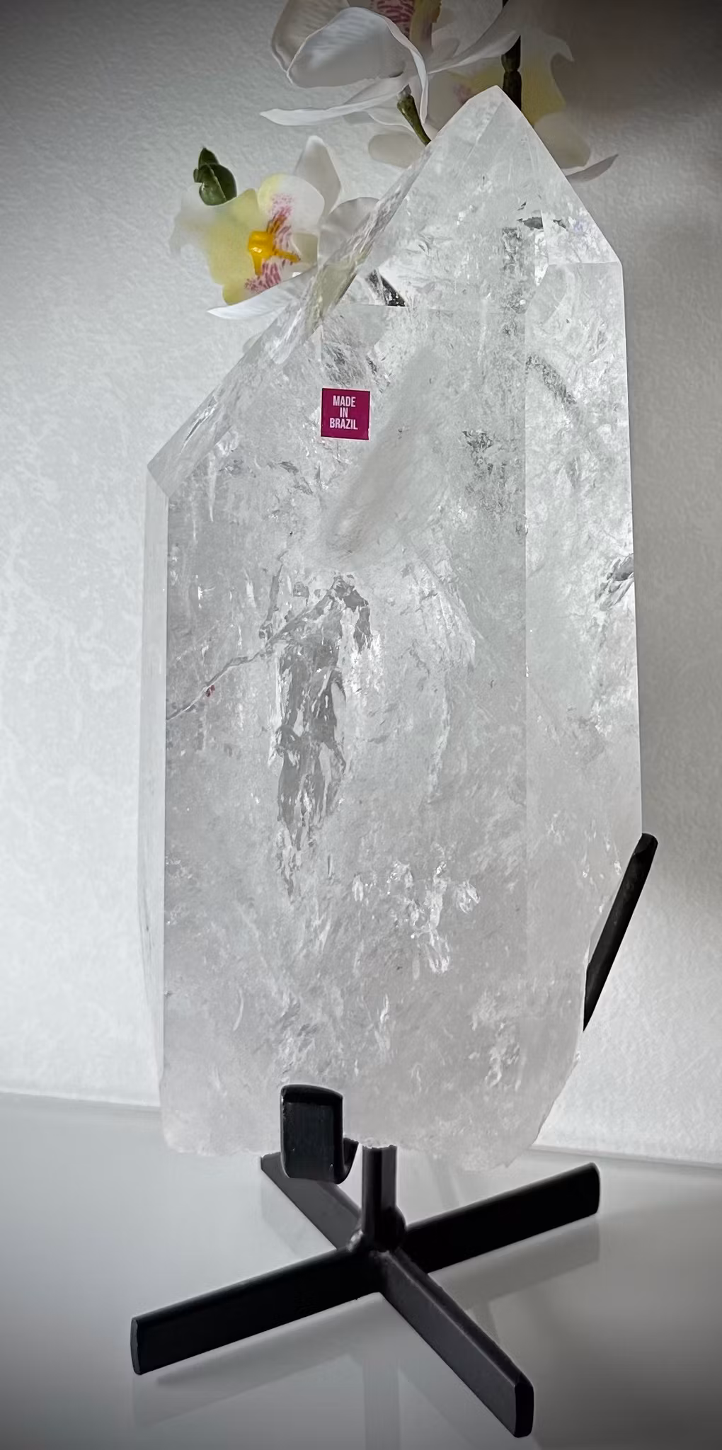 Statement Piece - Bergkristall med ställning 3,2 kg