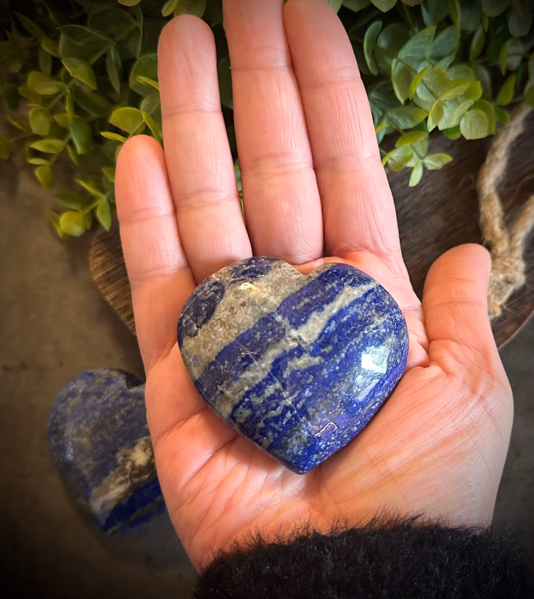 Lapis Lazuli Hjärta