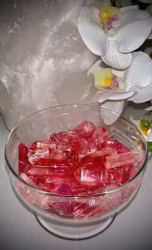 Angel Aura Bergkristall, rosa