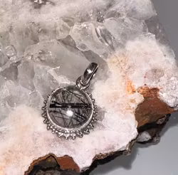 Rutilkvarts Hänge | 925 Sterling Silver
