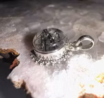 Rutilkvarts Hänge | 925 Sterling Silver