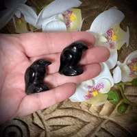 Obsidian Korp Carving