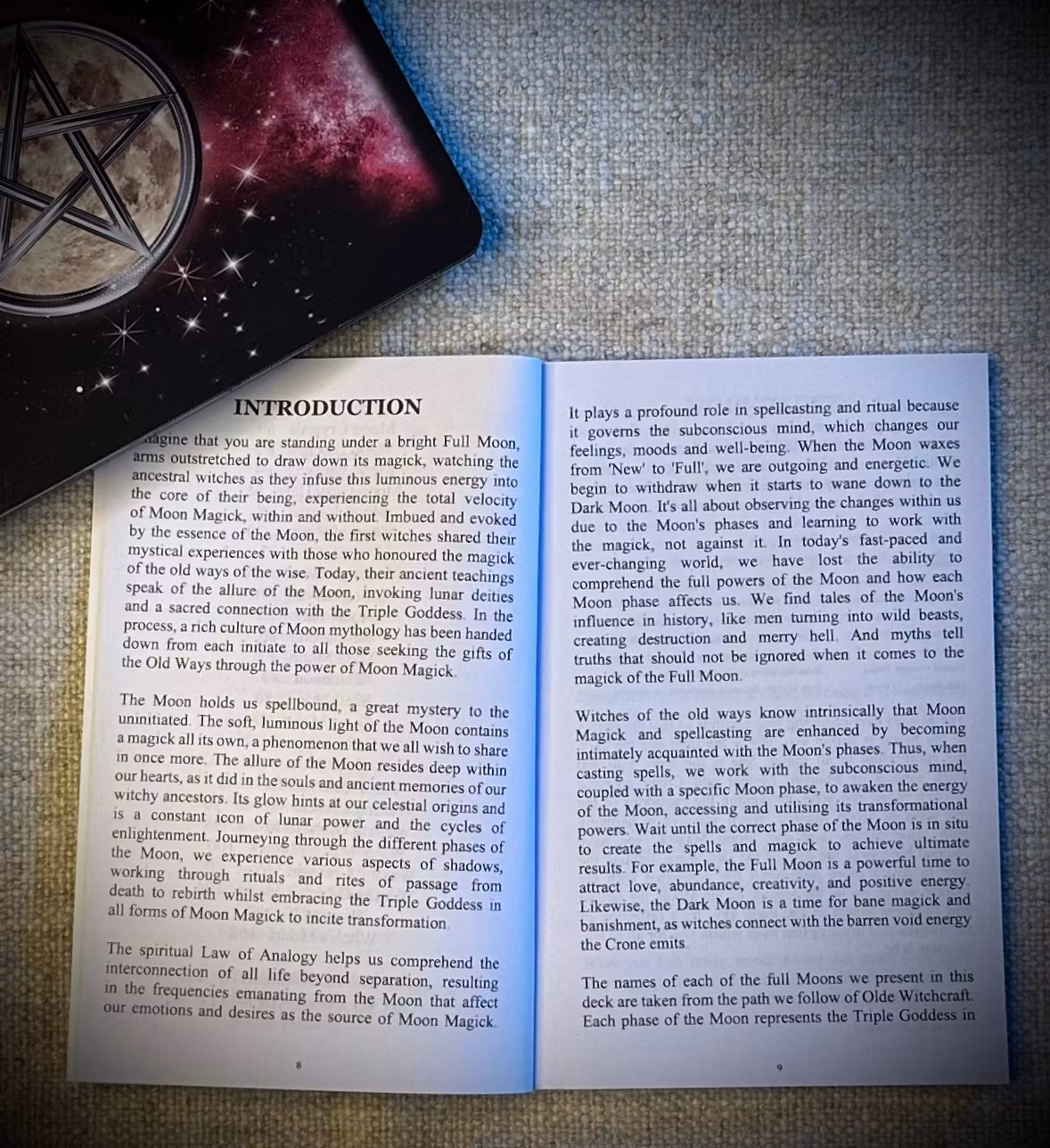 Witches' Moon Magick Oracle Cards Visex 50%