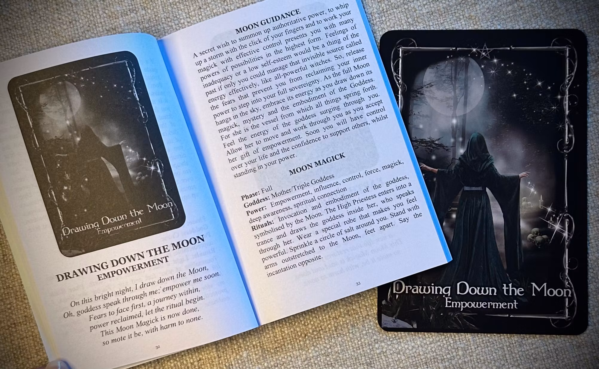 Witches' Moon Magick Oracle Cards Visex 50%