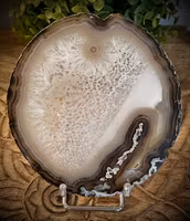 Naturlig Agat Slab