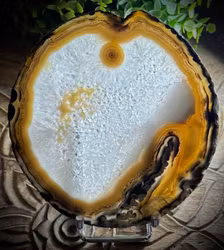 Naturlig Agat Slab