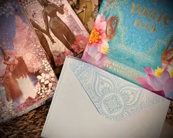 A Yogic Path vykort + kuvert