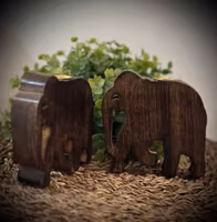 Rökelsehållare Mangoträ Elefant | Indien