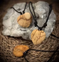 Palo Santo Halsband Hjärta