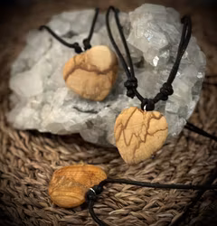 Palo Santo Halsband Hjärta