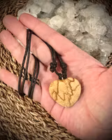 Palo Santo Halsband Hjärta