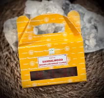 SATYA Backflow Rökelsekoner | Sandalwood