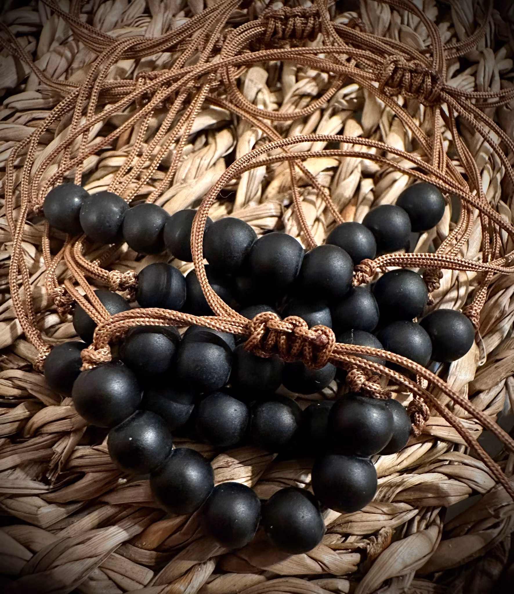 Obsidian Armband