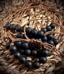 Obsidian Armband