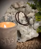 Armband Granat