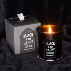 Doftljus ”Black Is My Happy Colour”