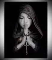 Anne Stokes Canvastavla ”Gothic Prayer”