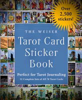 The Weiser Tarot Card Sticker Book Perfect for Tarot Journaling (32 complete sets of all 78 Tarot cards - over 2500 stickers)