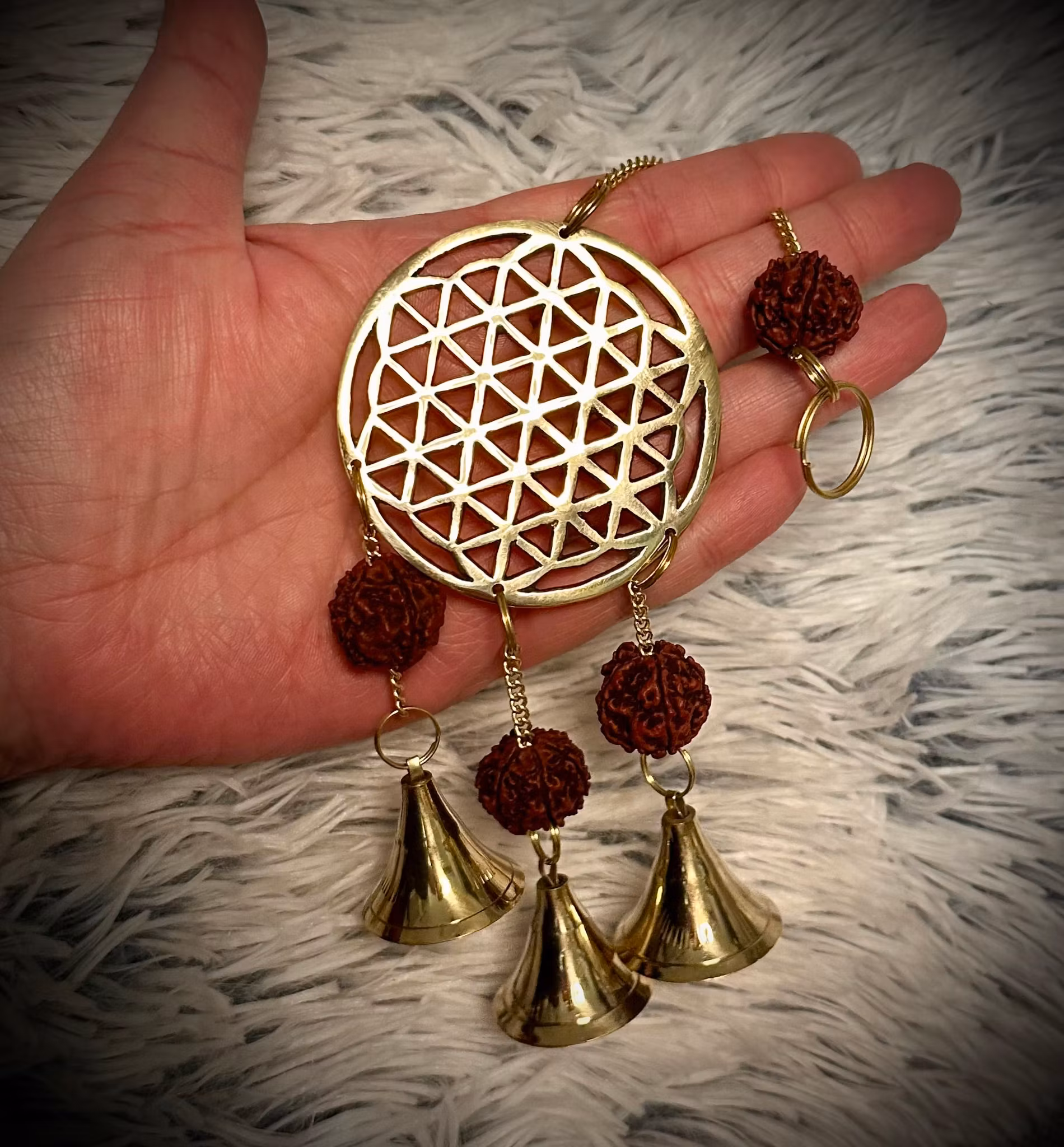 Bjällra Flower Of Life | Rudraksha | Indien