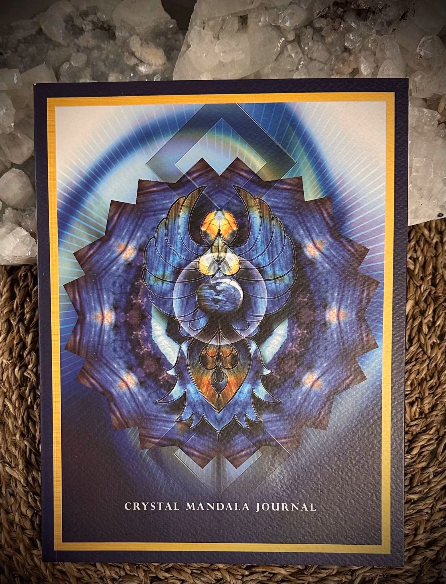 Crystal Mandala Journal | Alana Fairchild